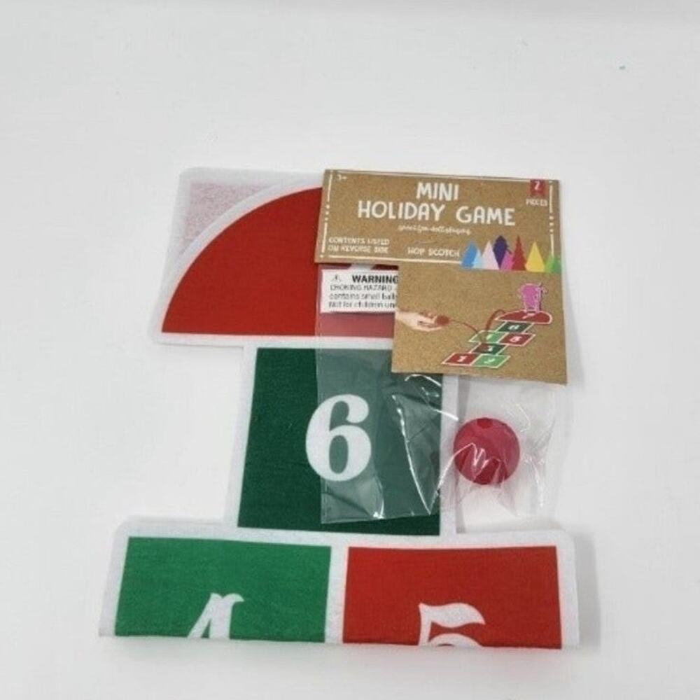 Elf Holiday Helper Hopscotch Game
